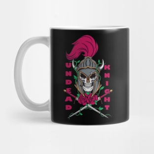 undead knight skull Mug